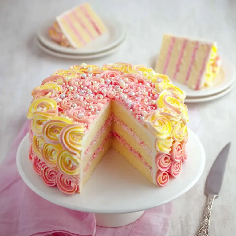 Pink Lemonade Cake Recipe