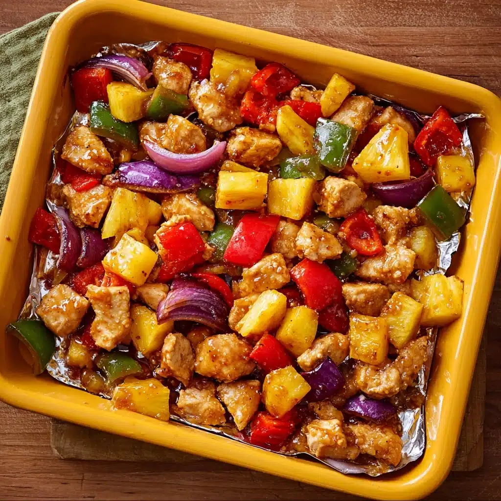 Hawaiian Chicken Sheet Pan Recipe - Recipe Image