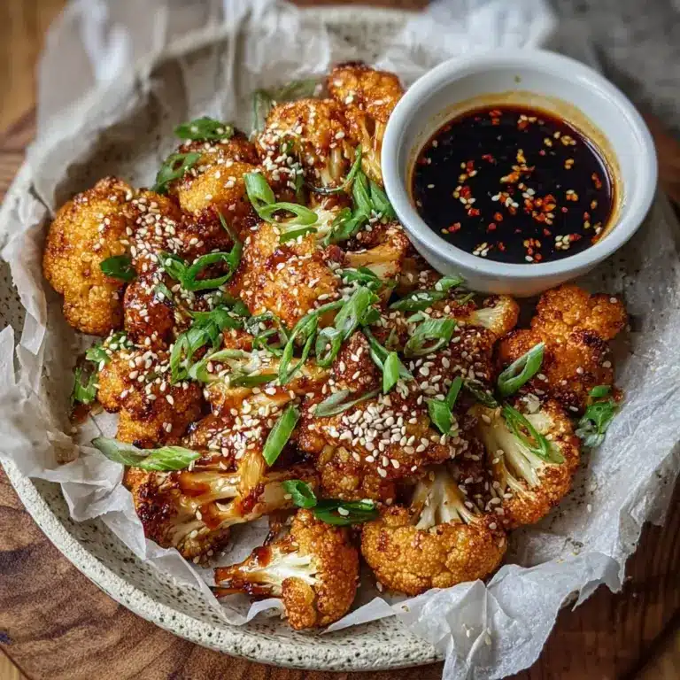 Korean Baked Cauliflower Recipe