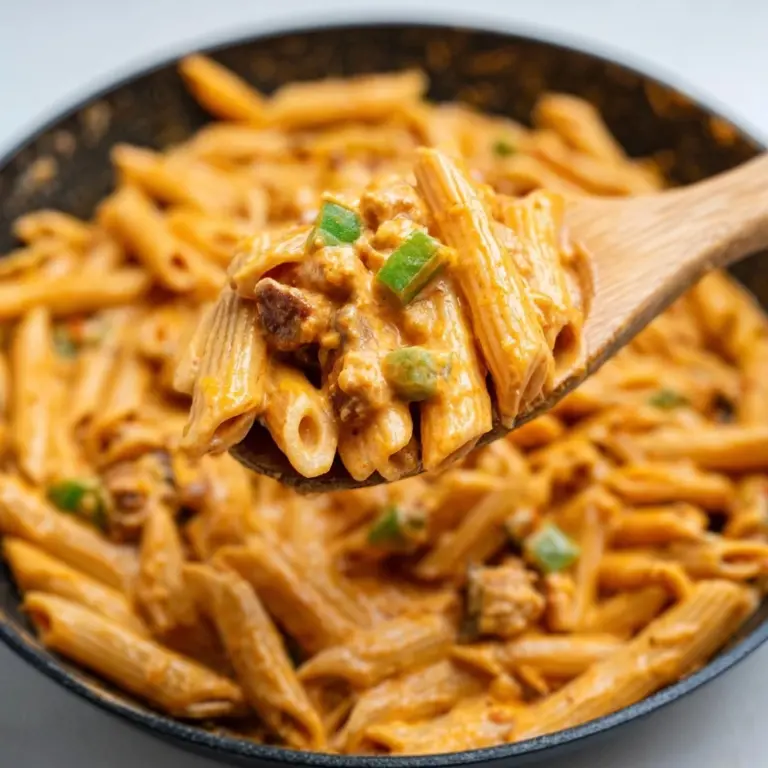 One-Pot Smoky Chipotle Cheesy Chicken Pasta Recipe