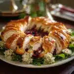 Turkey Cranberry Crescent Ring Recipe