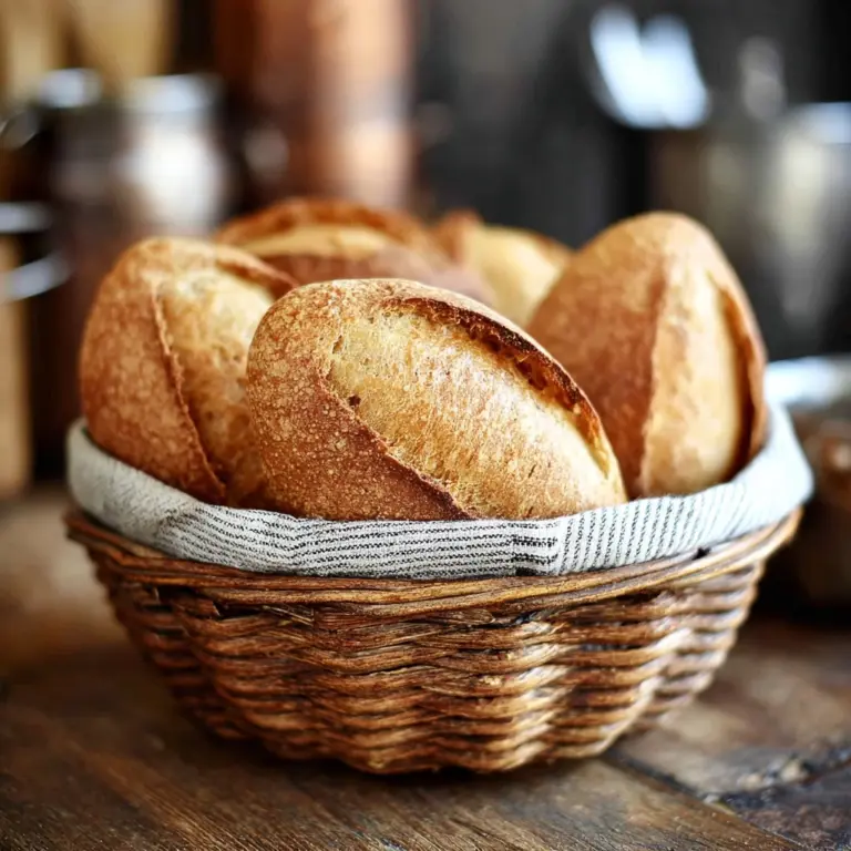 Crusty Chewy French Bread Rolls Artisan Perfection at HomeIngredients