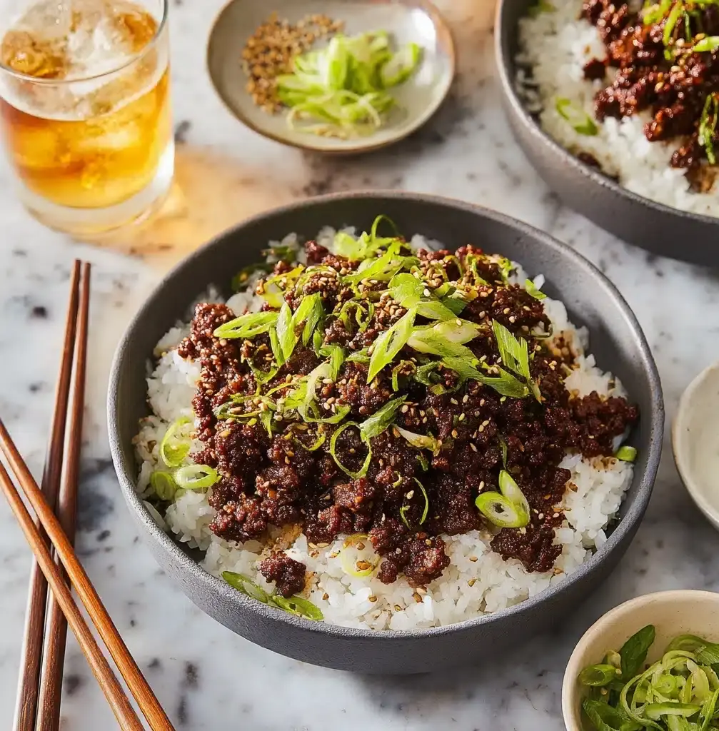 Korean Ground Beef Bowl: An Amazing Ultimate Recipe