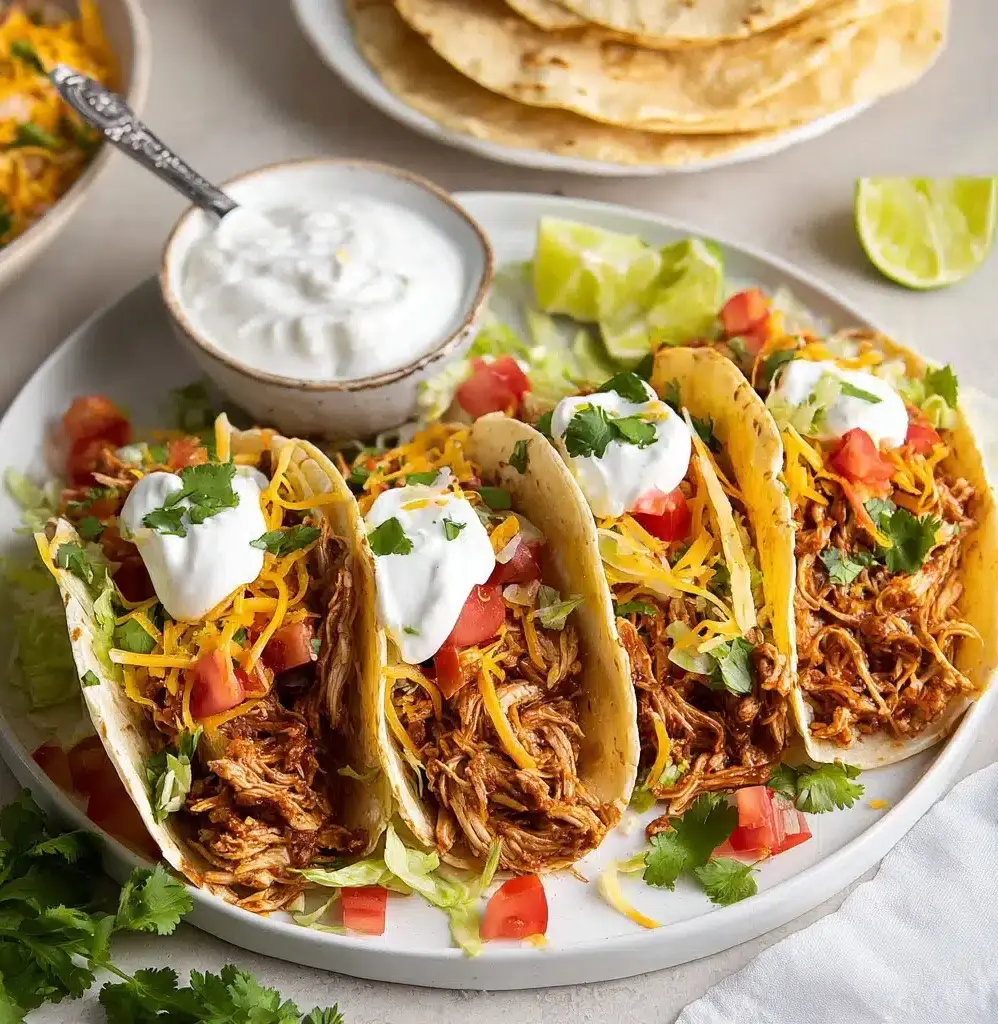 Crockpot Chicken Tacos Recipe