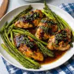 One-Pan Balsamic Chicken & Asparagus Recipe