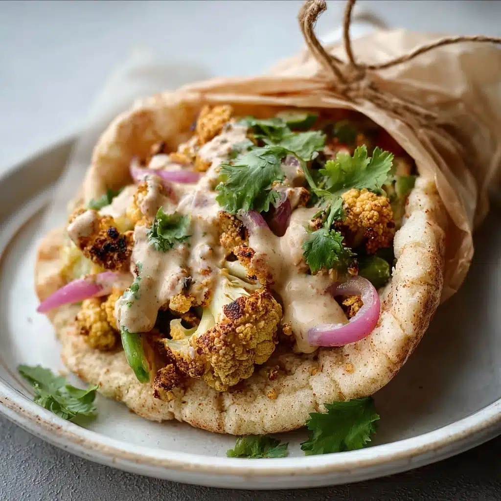 Chili Lime Chickpea Cauliflower Wrap Recipe - Recipe Image