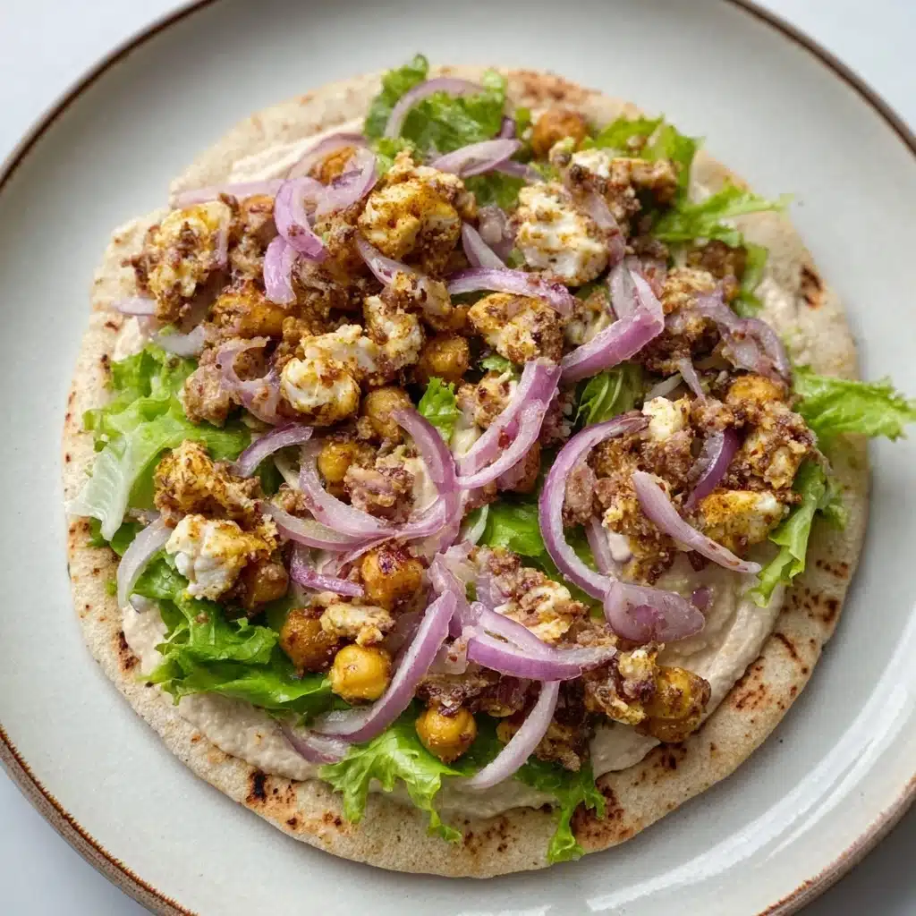 Chili Lime Chickpea Cauliflower Wrap Recipe - Recipe Image
