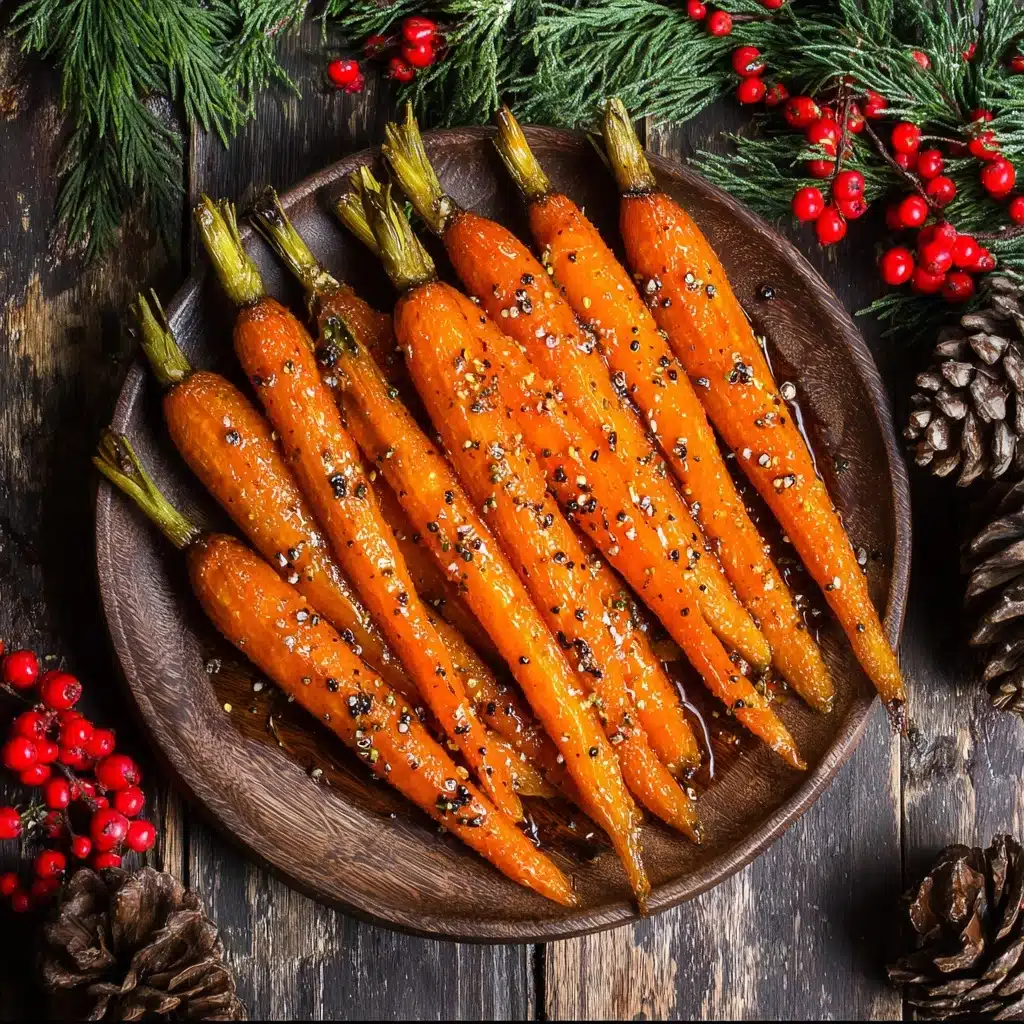 Maple Mustard Roasted Carrots Recipe - Recipe Image