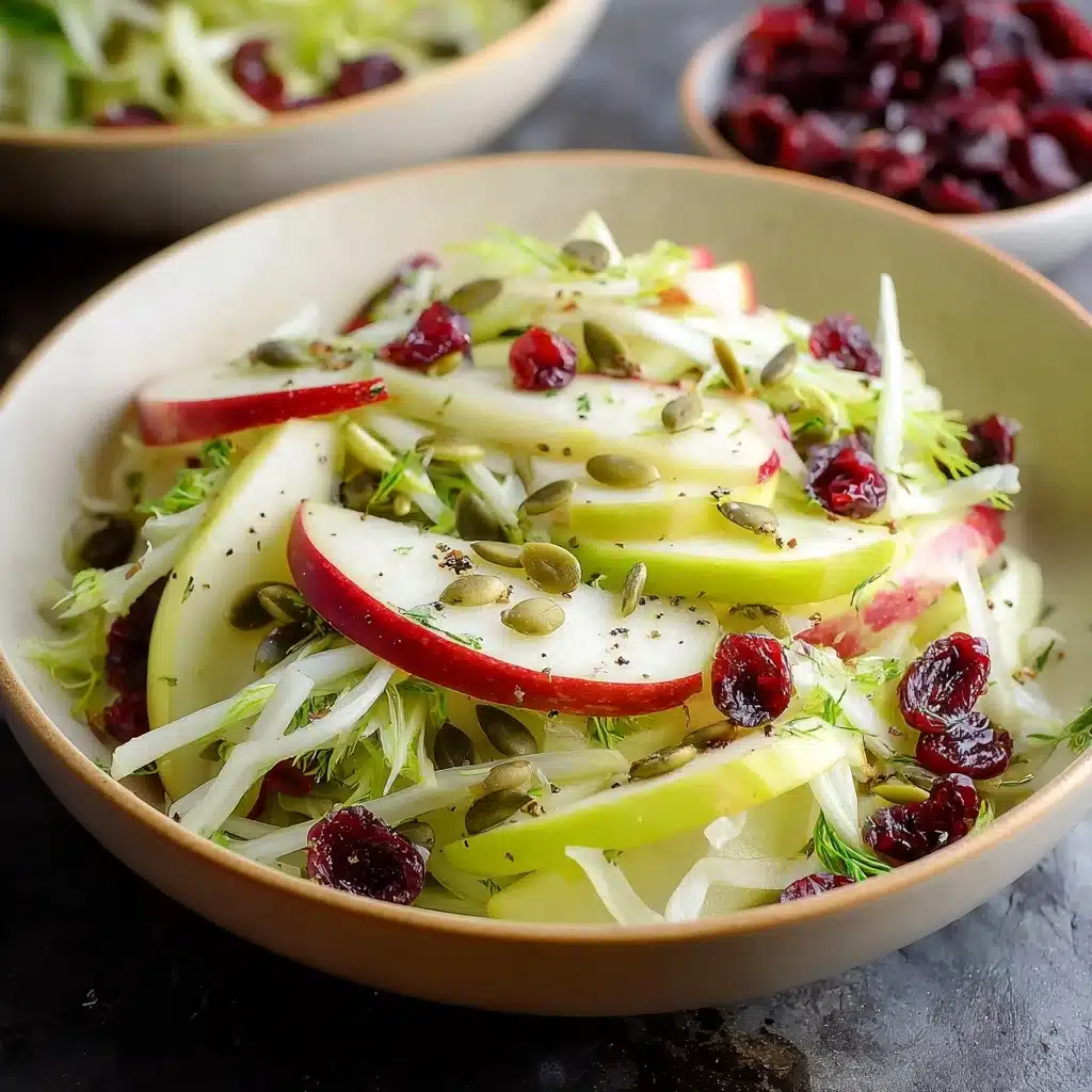 Savory Fennel and Apple Salad Recipe - Recipe Image
