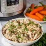 Instant Pot Creamy Chicken and Rice Recipe