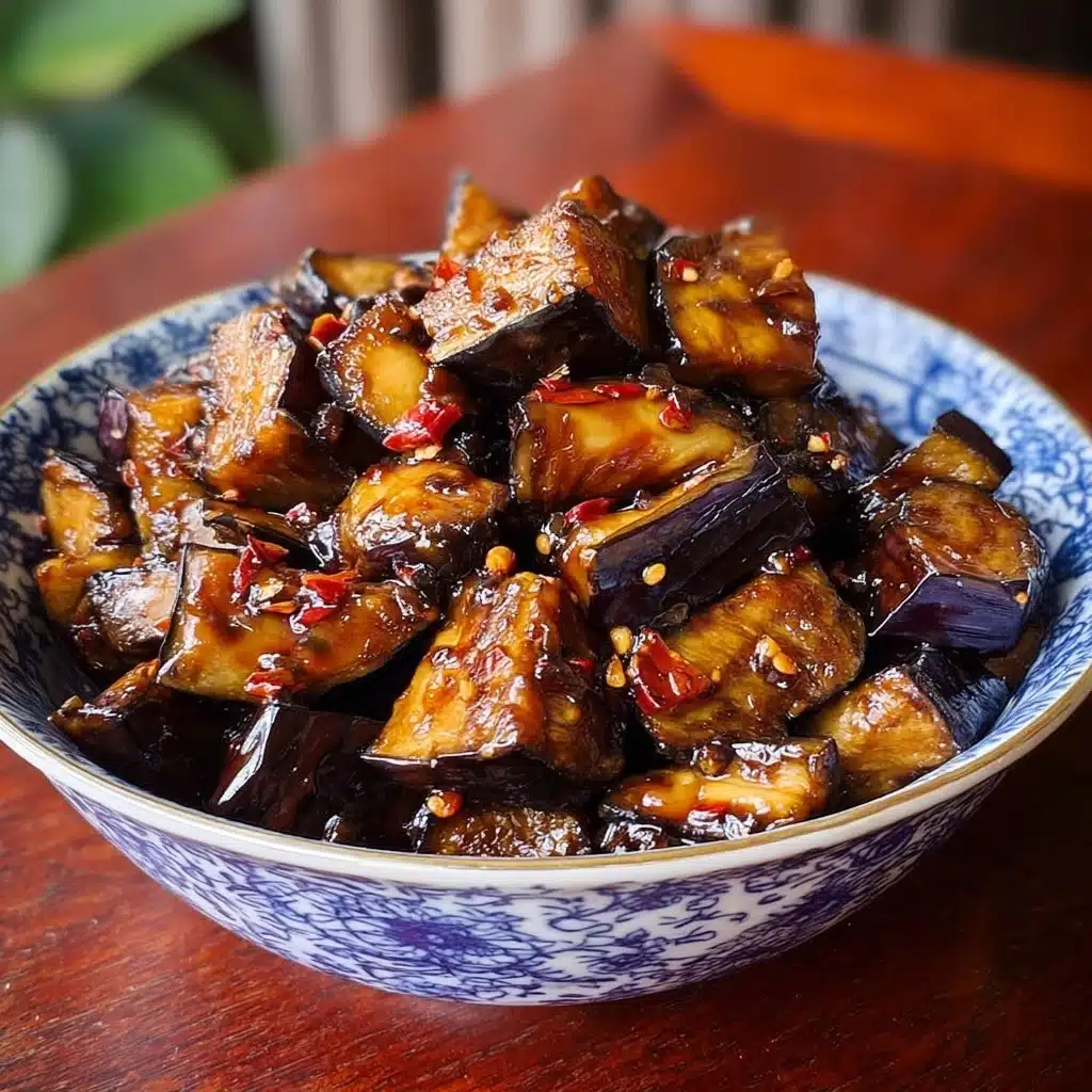 Irresistible Sticky Garlic Eggplant Recipe to Savor Recipe - Recipe Image