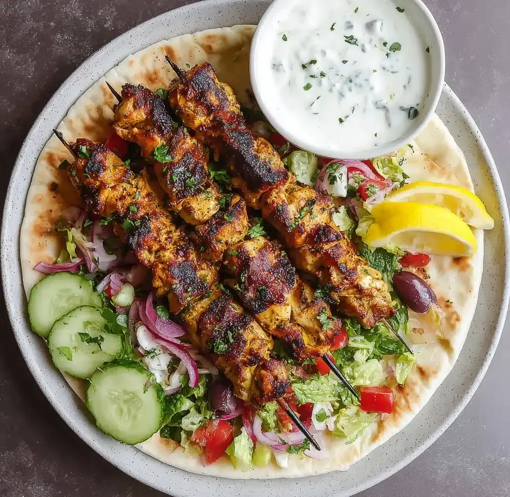 Greek Chicken Souvlaki with Tzatziki Sauce: 5 Bold Flavors Recipe