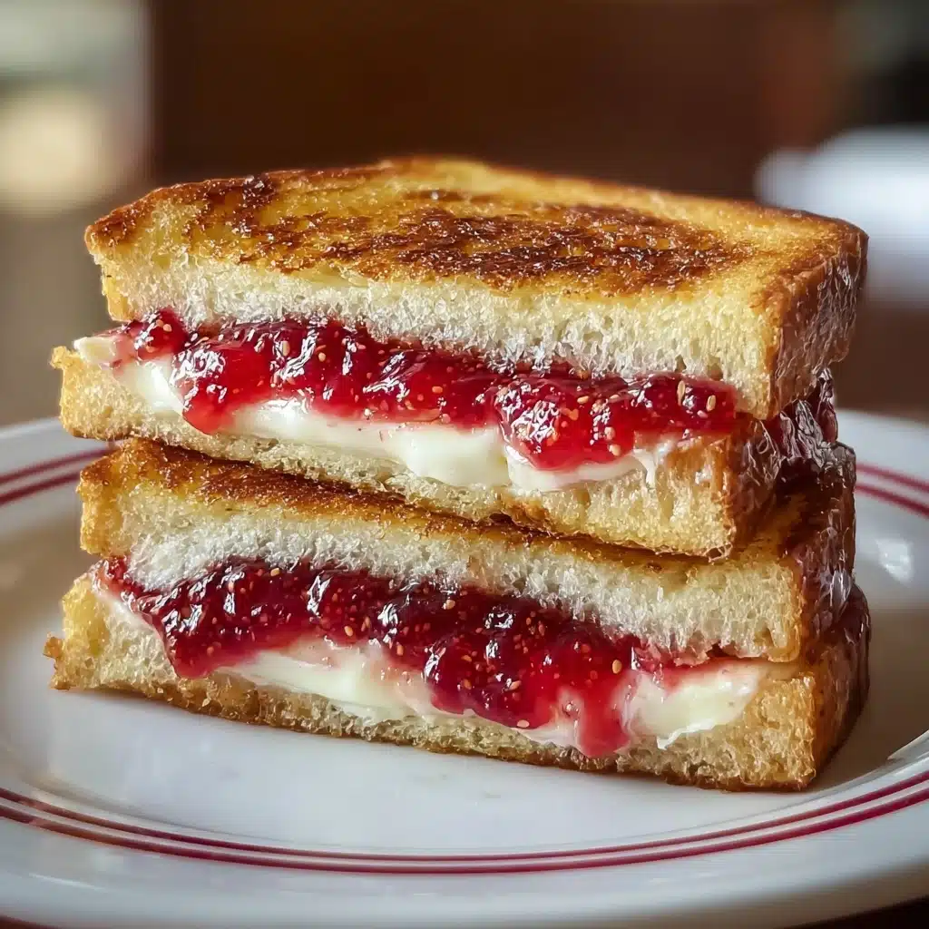 Fried Strawberry Cheesecake Sandwiches Recipe