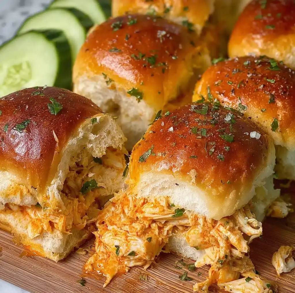 Spicy Buffalo Chicken Sliders Recipe