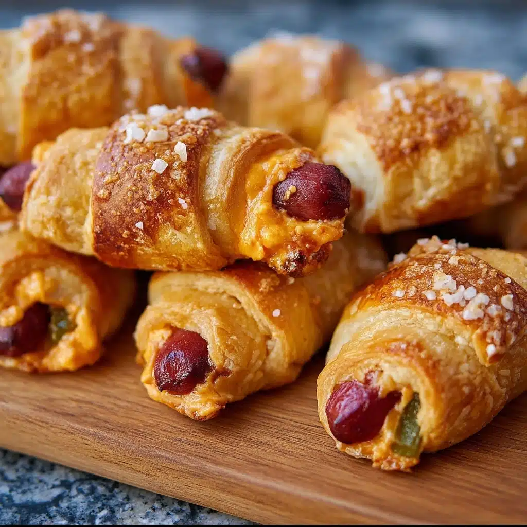 Jalapeno Popper Pigs in a Blanket Recipe - Recipe Image