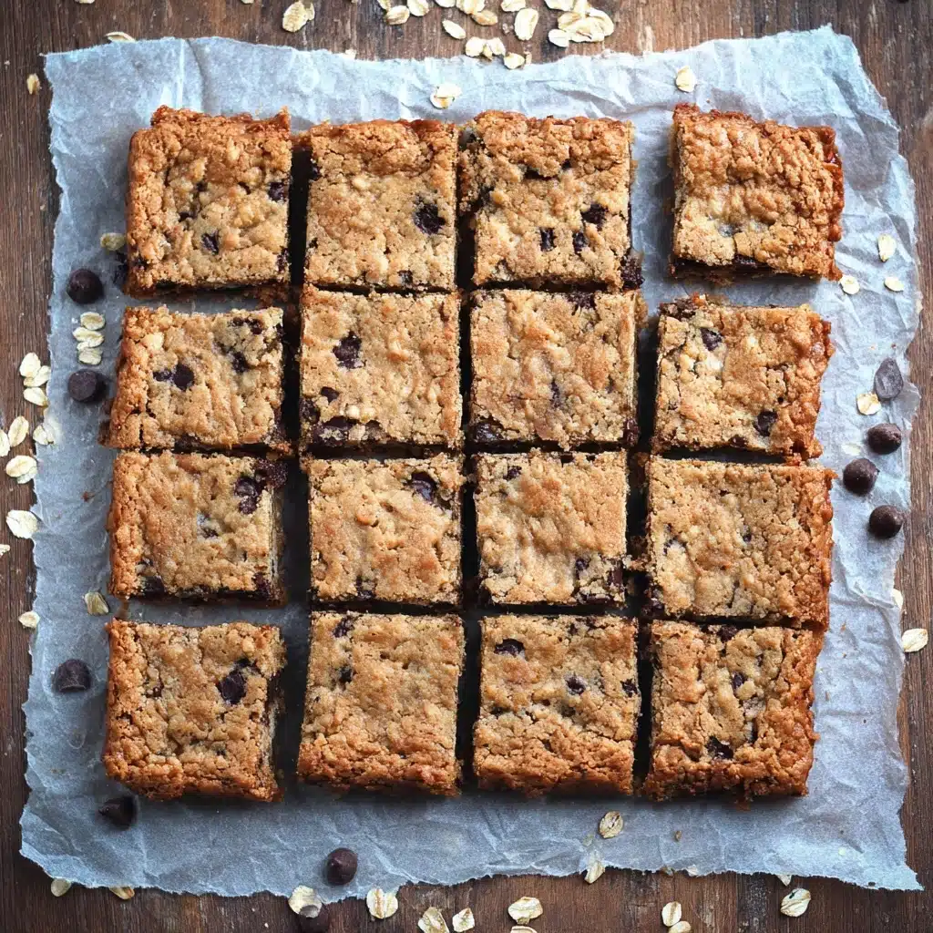 Oatmeal Chocolate Chip Bars Recipe - Recipe Image
