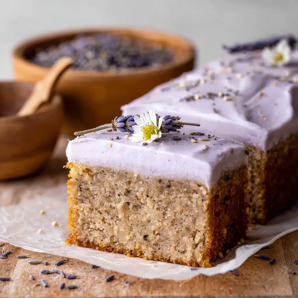London Fog Cake Recipe - Recipe Image