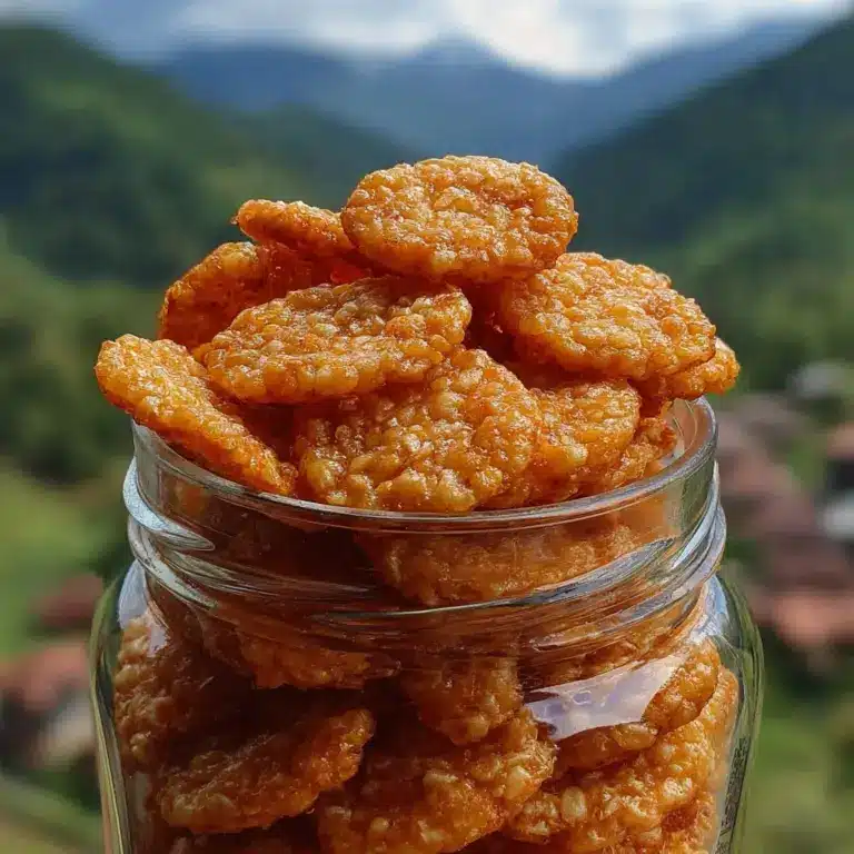 Rice Krispie Cheddar Crackers Recipe