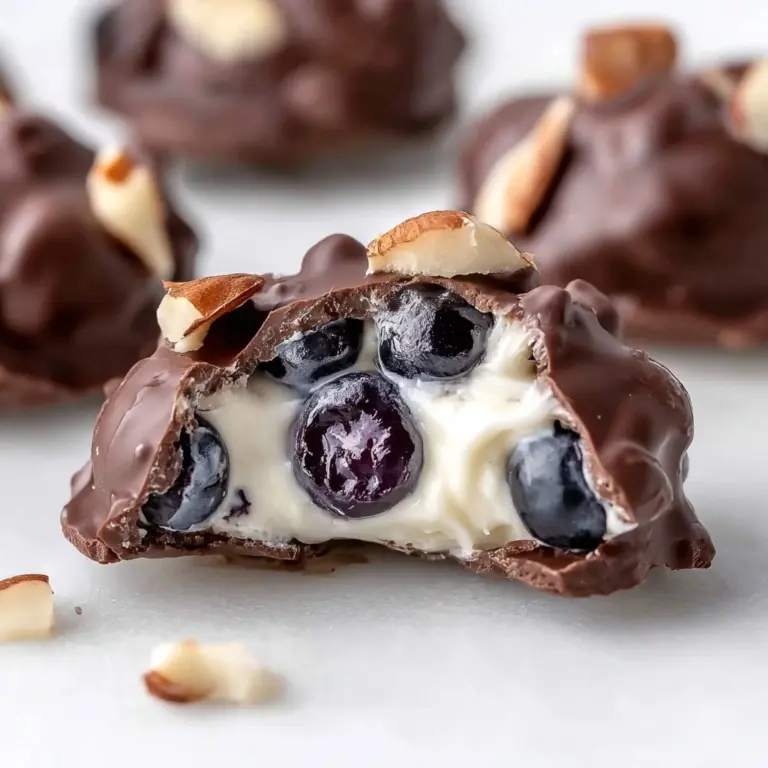 Wholesome Frozen Blueberry Yogurt Clusters Recipe