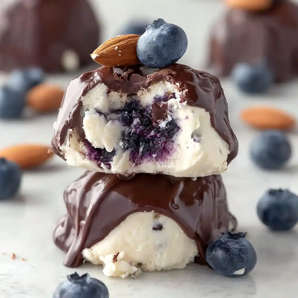 Wholesome Frozen Blueberry Yogurt Clusters Recipe - Recipe Image