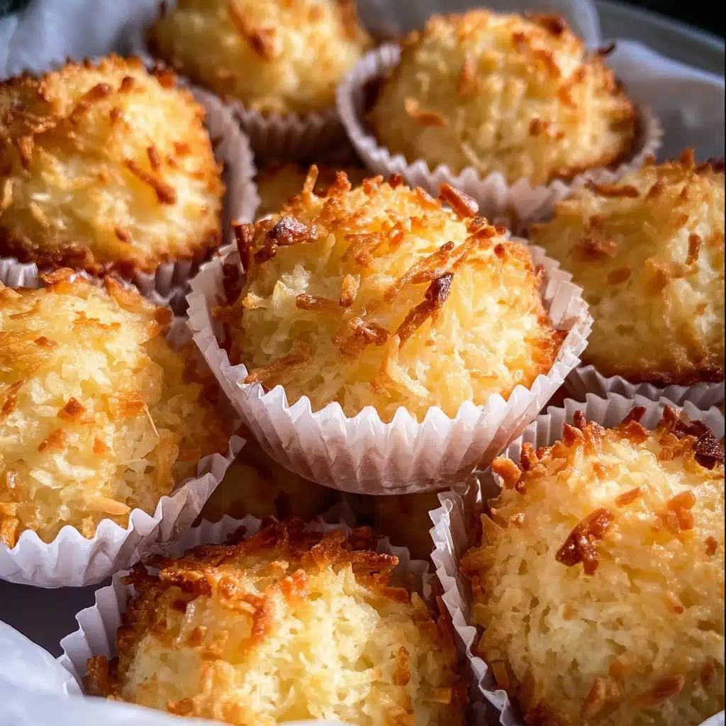 Portuguese Coconut Cakes (Bolos de Coco)
 - Recipe Image