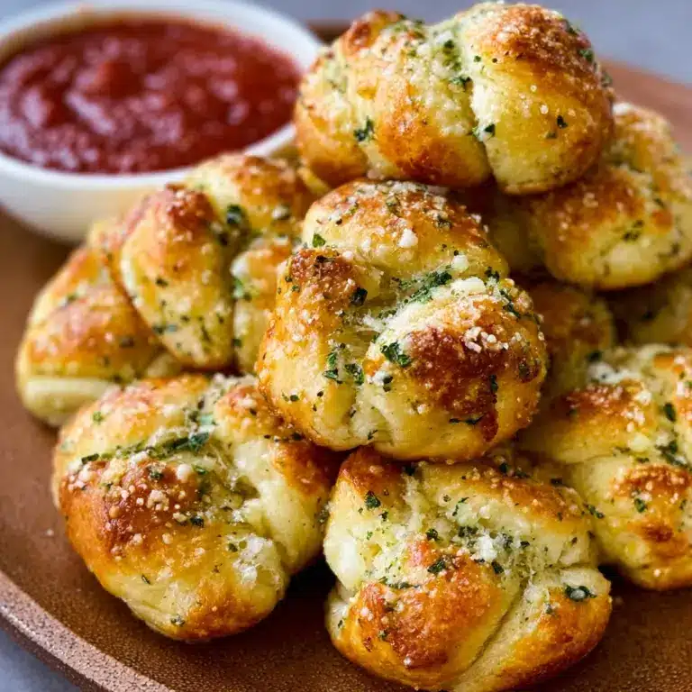 Homemade Garlic Knots Recipe