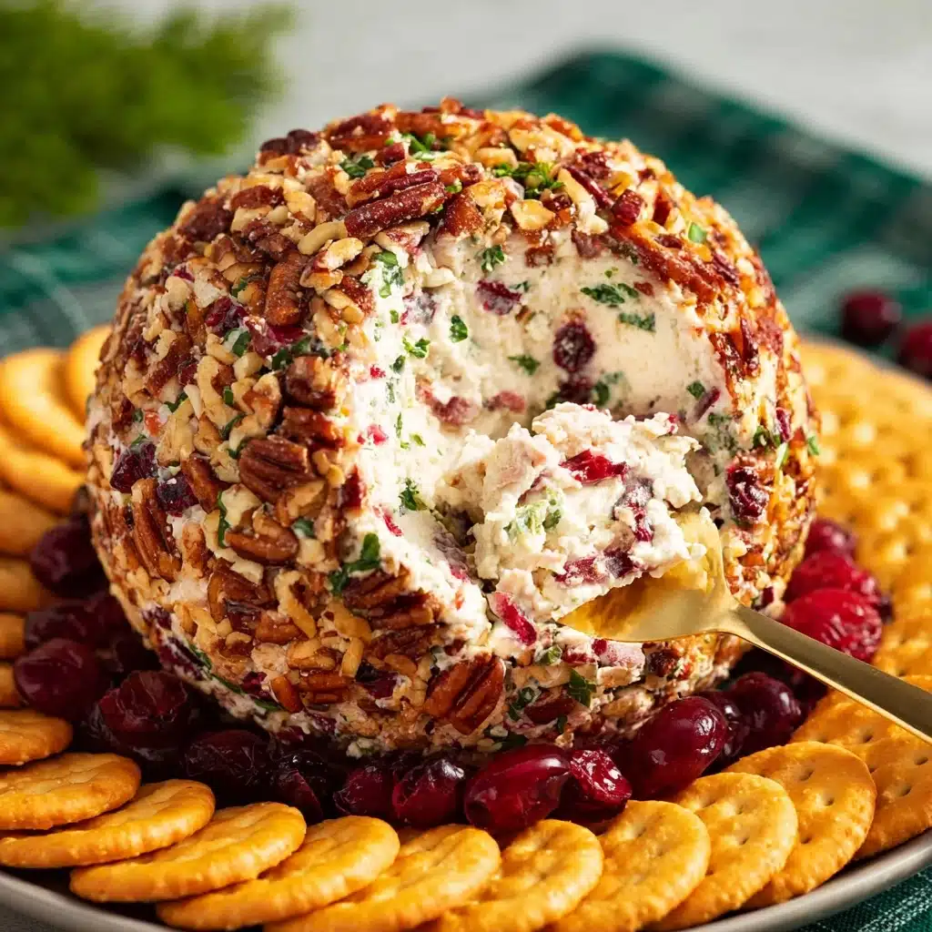 Cranberry Pecan Cheese Ball Recipe - Recipe Image