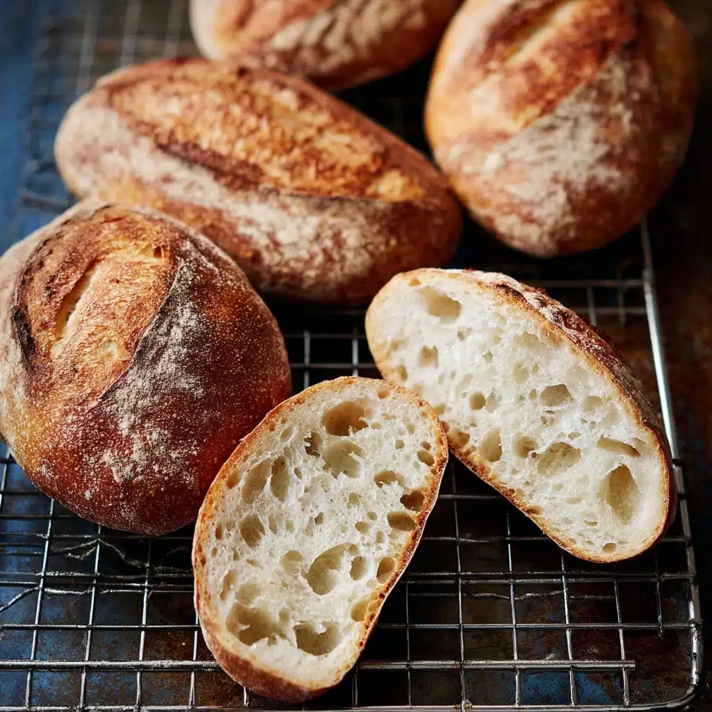 Crusty Chewy French Bread Rolls Artisan Perfection at HomeIngredients
 - Recipe Image