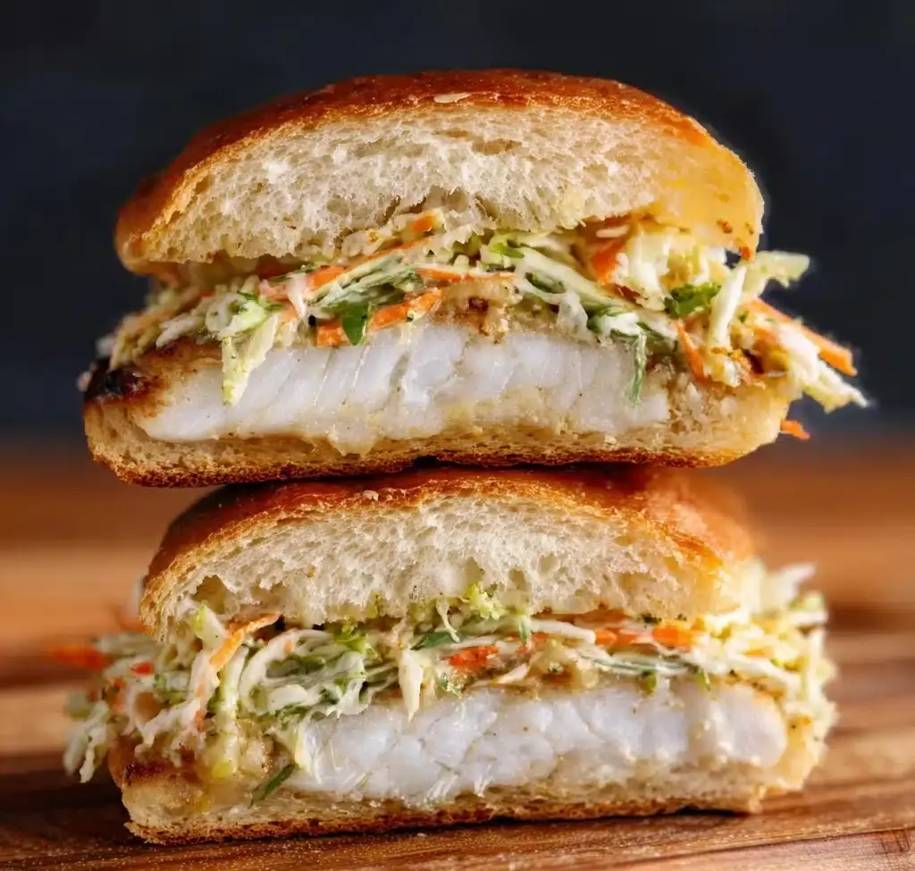 The Best Fried Fish Burger Recipe