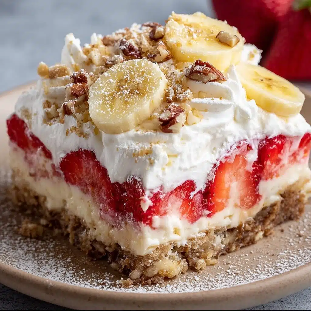 Banana Split Dump Cake Recipe - Recipe Image