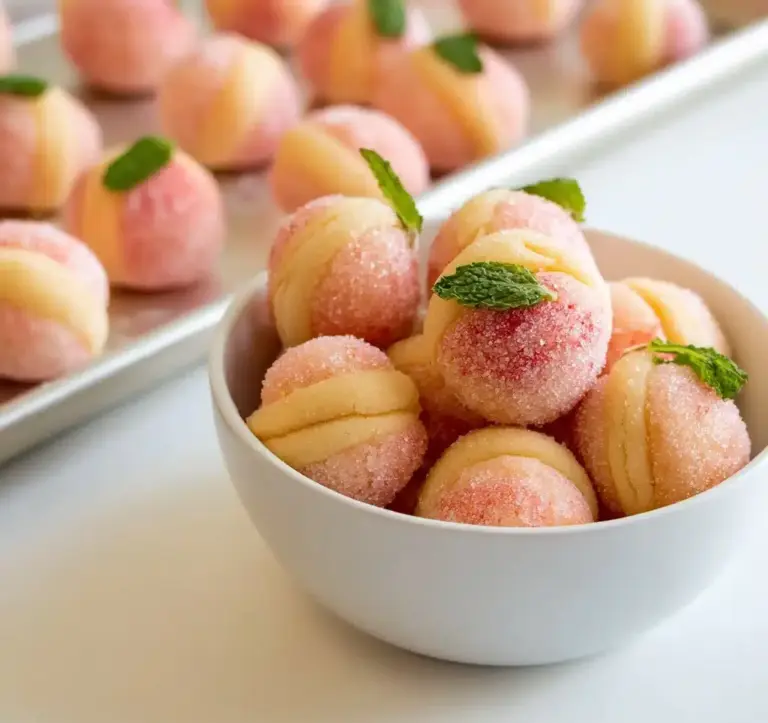 Orange infused sweet ricotta peach cookies Recipe