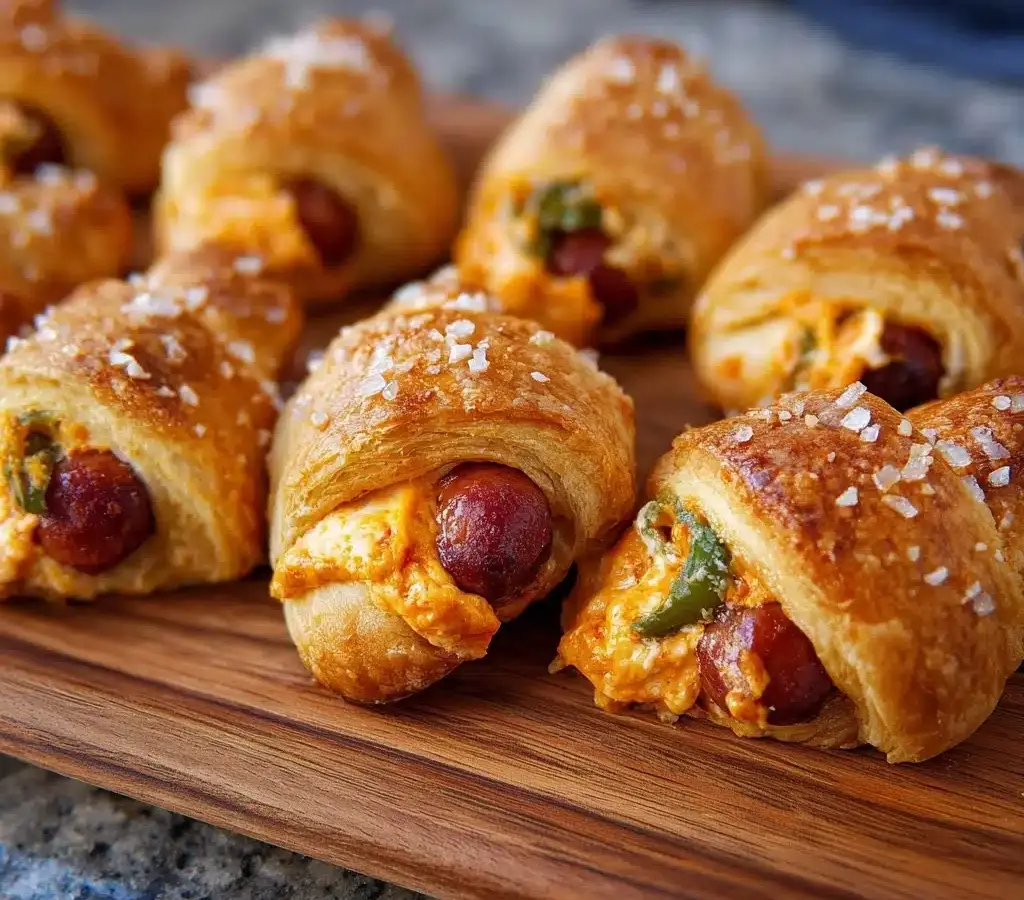 Jalapeno Popper Pigs in a Blanket Recipe
