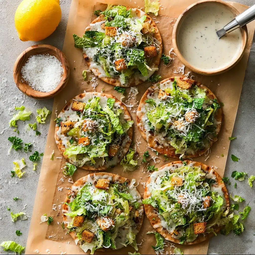 Smash Chicken Caesar Tacos Recipe - Recipe Image