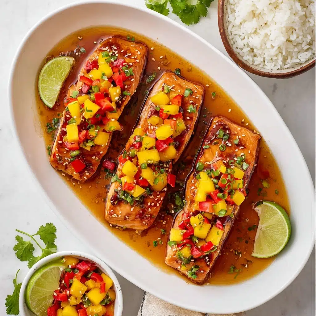 Mango Teriyaki Salmon
 - Recipe Image