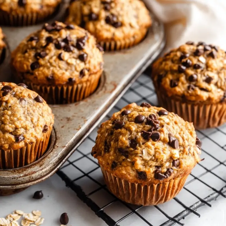 Fearless 3-Day Oatmeal Chocolate Chip Breakfast Muffins Recipe