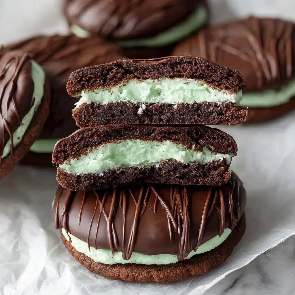 Chocolate Mint Cookies Recipe - Recipe Image