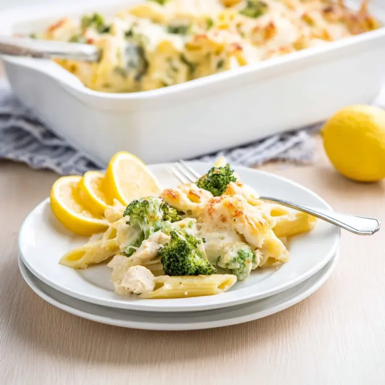 Chicken and Broccoli Alfredo Bake Recipe