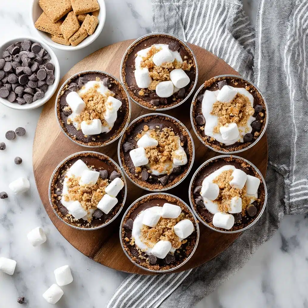 Mini S’mores Pies Recipe - Recipe Image