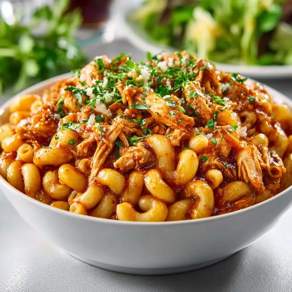 BBQ Chicken Mac and Cheese Recipe - Recipe Image