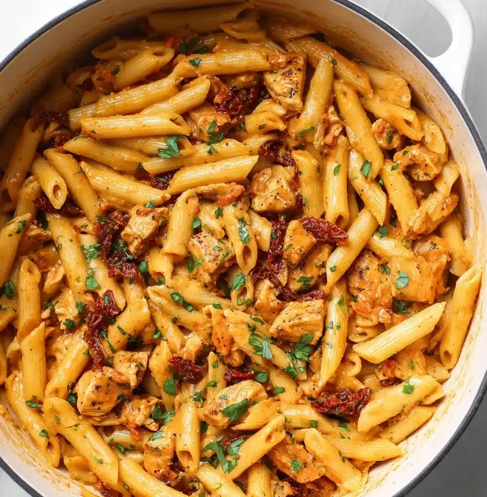 One-Pot Smoky Chipotle Cheesy Chicken Pasta Recipe