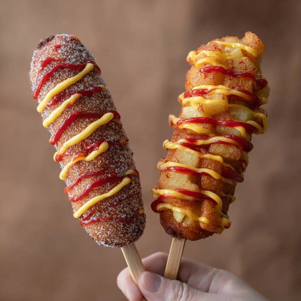 The Best Korean Corn Dog (Crispy and Cheesy) Recipe - Recipe Image