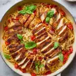 Bruschetta Chicken Pasta Recipe