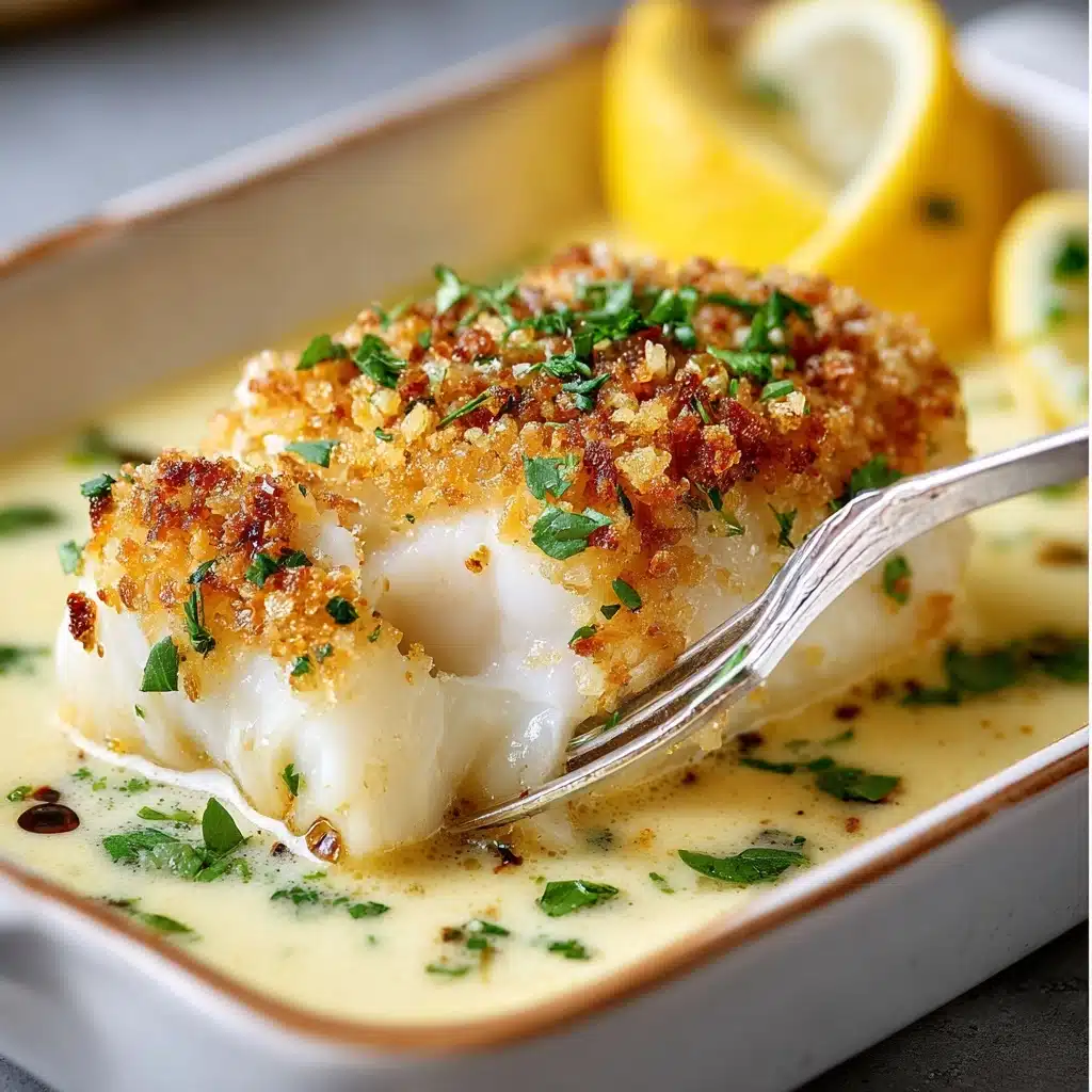 Baked Cod in Coconut Lemon Cream Sauce: A Quick and Flavorful Weeknight Dinner
- Recipe Image