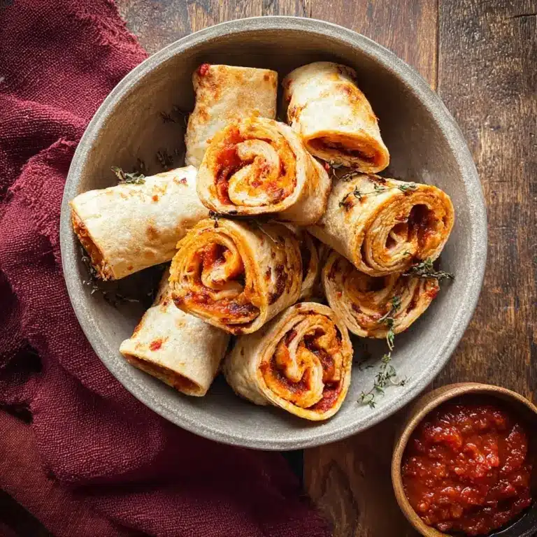 Tortilla Pizza Rolls Recipe