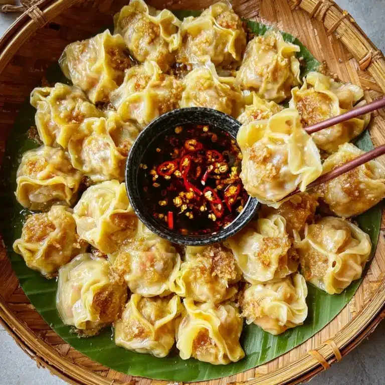 Kanom Jeeb (Thai Dumplings Recipe) Recipe