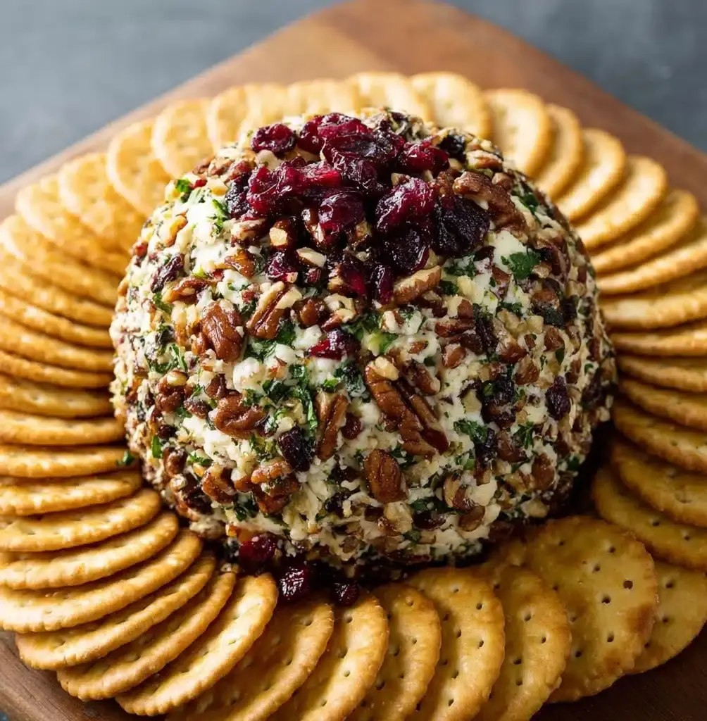 Cranberry Pecan Cheese Ball Recipe
