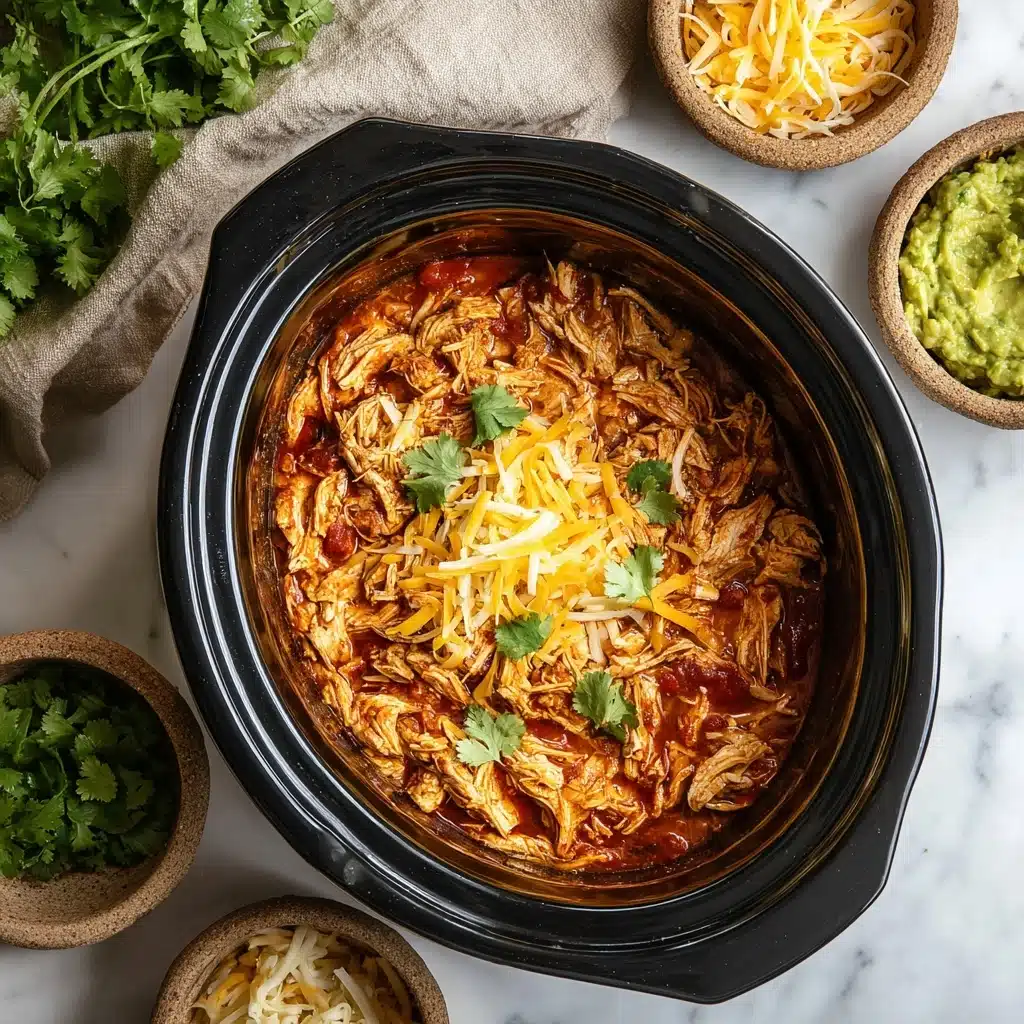 Crockpot Chicken Tacos Recipe - Recipe Image