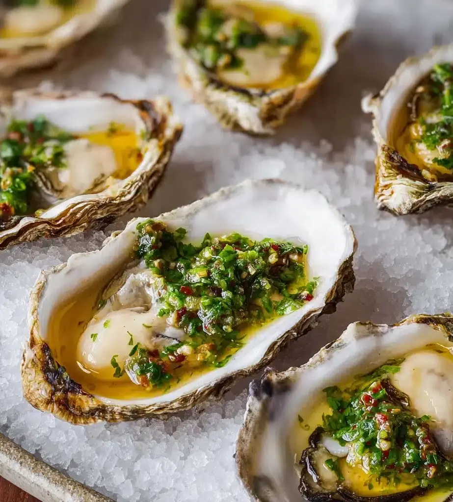 Zesty Grilled Oysters Recipe