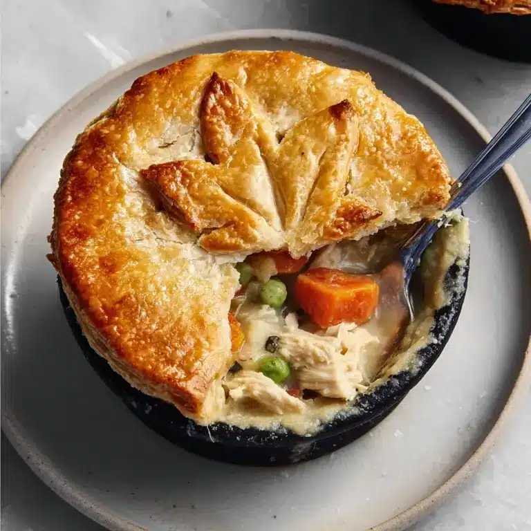 Roasted Autumn Vegetable Pot Pies Recipe