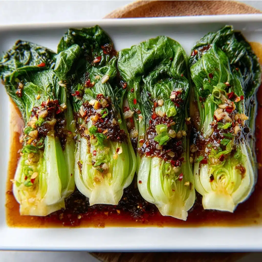 Baby Bok Choy with Soy Sauce and Garlic Recipe - Recipe Image